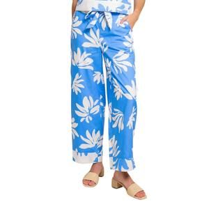 NEW SOUTHERN TIDE avery leafy luxe pant in boat blue